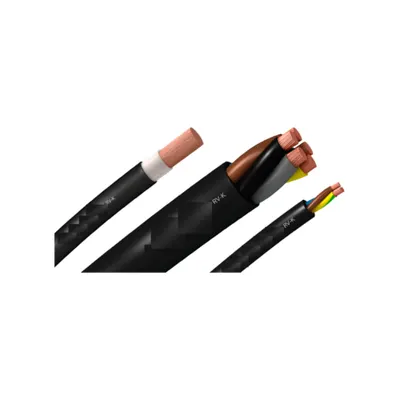 Cablu flexibil cupru 5x2.5 cu manta ignifugata RV-K