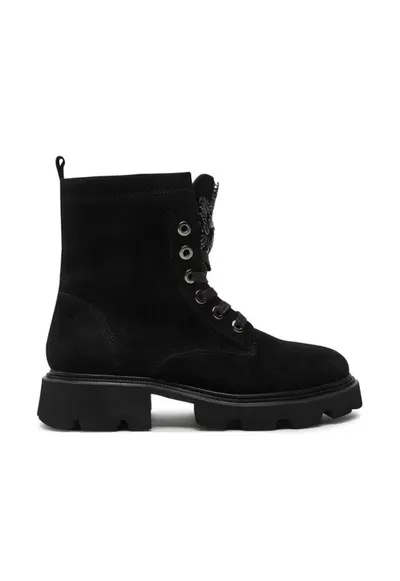 Ghete dama 304524042 - Piele naturala - Negru - Negru