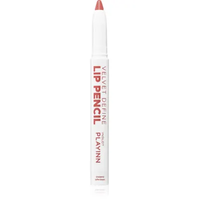 Inglot PlayInn Velvet Define Lip Pencil creion intensiv de buze culoare BLUSHING ESPRESSO 64 1.6 g