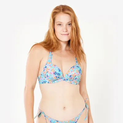 Bustieră de baie push up surf flori Elena preerie multicolor Damă