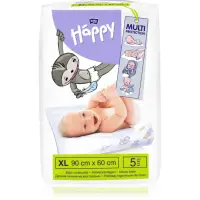 BELLA Baby Happy Baby Underpads suport pentru schimbat scutecele de unică folosință 90x60 cm 5 buc