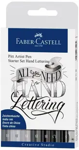 Set de markere Faber-Castell Pitt Artist - Creative Studio, 9 bucati