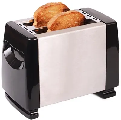 Prăjitor de paine Rosberg - R51440AS, 750W, 6 viteze, gri/negru