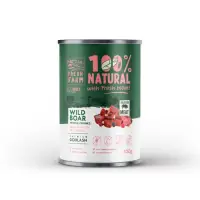 Conserva pentru caini Fresh Farm Goulash cu mistret,cartofi fructe de padure 400 gr