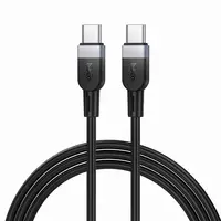 Cablu Date si Incarcare USB-C - USB-C HOCO X109, 60W, 1m, Negru