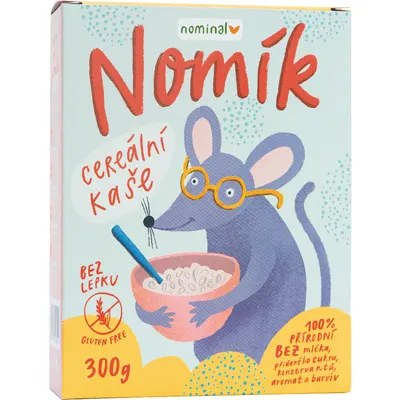 Porridge fara Gluten Nomik 300g