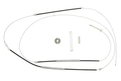Set reparatie macara geam Fata Stanga potrivit VW SCIROCCO III 2008-2017 - (Cabluri)