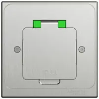 Doza pardoseala patrata XS + priza, metal IP44 Schneider Unica INS52100