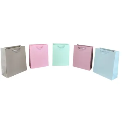 Pungi Cadou Premium Large Mix Monocolor, 26.5 x 33.5 x 13 cm, Perfecto