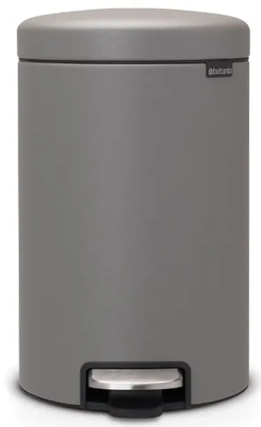 Coș de gunoi Brabantia - NewIcon, 12 l, Mineral Concrete Grey