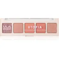 MUA Makeup Academy Eyeshadow Collection 5 Shade Palette paletă cu farduri de ochi culoare Utopia 3.8 g