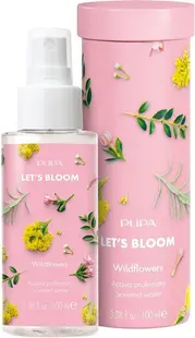 Pupa Let's Bloom Apă aromatizată Wildflowers, 100 ml + Cutie metalică