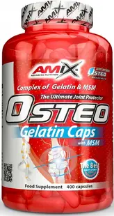 Osteo Gelatin with MSM, 400 capsule, Amix