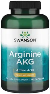 Arginine AKG, 1 g, 90 capsule, Swanson