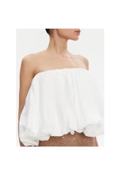 Bluza dama - 304928383 - Bumbac - Alb - Alb
