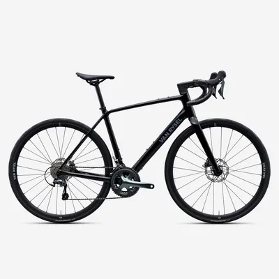 Bicicletă de șosea carbon Shimano Tiagra 2x10v, EDR CF Negru