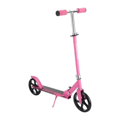 Trotineta pentru copii si adolescenti Novokids Fusion EVO Pro Roz, Functie Super Brake, Maner reglabil pe inaltime, Diametru roata 200 mm, Greutate admisa 100 kg