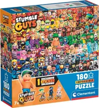 Puzzle pentru copii Clementoni din 180 de piese – Stumble Guys (varianta 4)