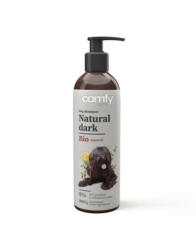 COMFY Natural Dark Sampon pentru caini evidentierea culorii inchise a blanii 250 ml