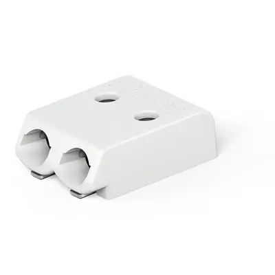 SMD PCB terminal block; 0.5 mm²; Pin spacing 3 mm; 2-pole; PUSH WIRE®; in tape-and-reel packaging; 0,50 mm²; white