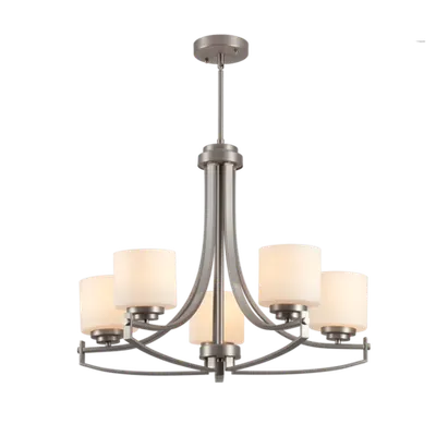 Candelabru Erin Lux 5xe27 Nichel Satinat