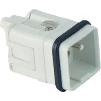 Contector industrial Tata - 21X21 - 12P + E 10A 230 / 400V / 4kV / 3 - CRIMP CONNECTION - GRI