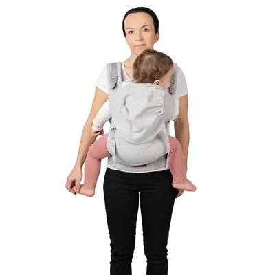 Marsupiu pentru copii Momi Collet Grey