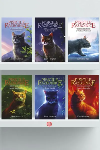 Pachet Seria Pisicile războinice: Zorii clanurilor - Erin Hunter