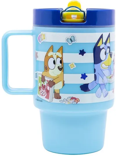 Cană cu pai Stor Bluey - 530 ml
