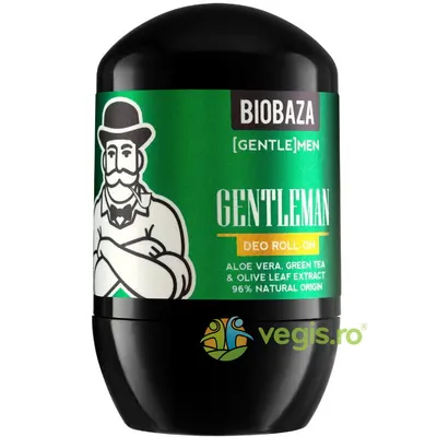 Deodorant Natural pentru Barbati cu Aloe Vera si Extract de Ceai Verde Gentlemen 50ml