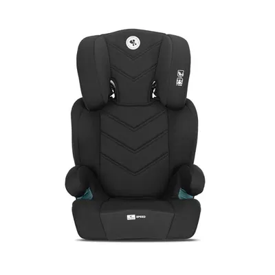 Scaun auto pentru copii Lorelli Speed Black i-Size, transformabil in inaltator auto, tetiera reglabila, cotiere, husa detasabila, 3-12 ani, 100-150 cm
