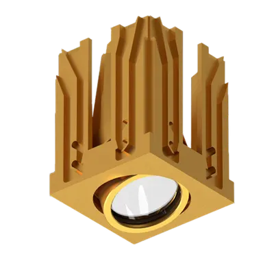 Modena-Ls Led Cob Module 5w 3000k 24° Ip20 Brass