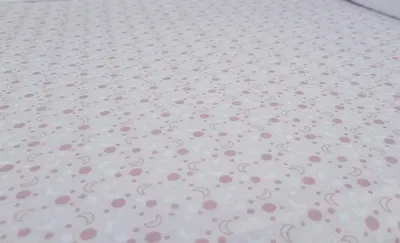 Set cearceafuri Pink Moon KidsDecor cu elastic din bumbac 70x120 cm
