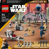 Constructor LEGO Star Wars - Clone Stormtroopers și Battle Droids Battle Pack (75372)