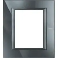 Rama dreptunghiulara Axolute aluminiu monocrom 3+3 module - Antracit