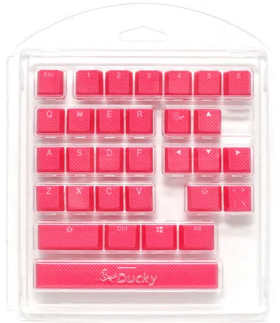 Capace pentru tastatura mecanica Ducky - Pink, 31-Keycap Set