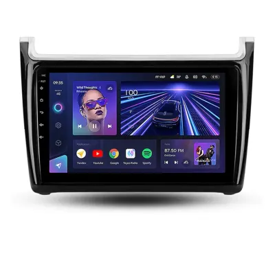 Navigatie Auto Teyes CC3 Volkswagen Polo 5 2008-2020 4+32GB 9" QLED Octa-core 1.8Ghz Android 4G Bluetooth 5.1 DSP