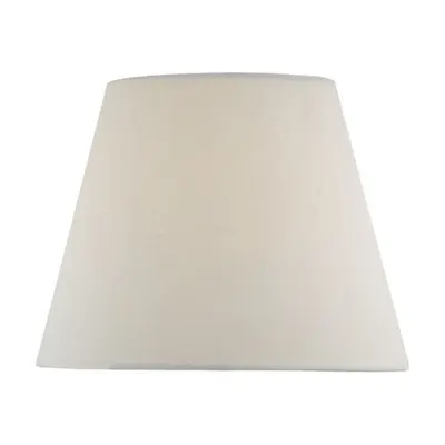 Abajur Joanna White Linen Tapered Drum Shade 23cm