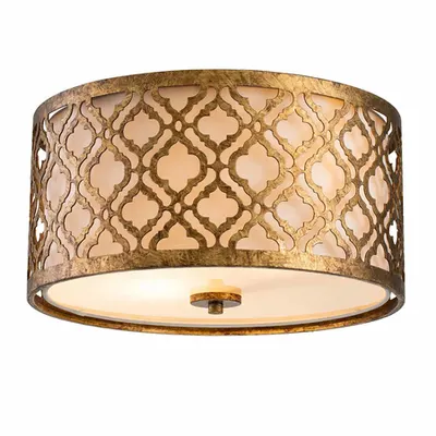 Corp de iluminat decorativ pentru exterior, Arabella 2 Light Flush Mount