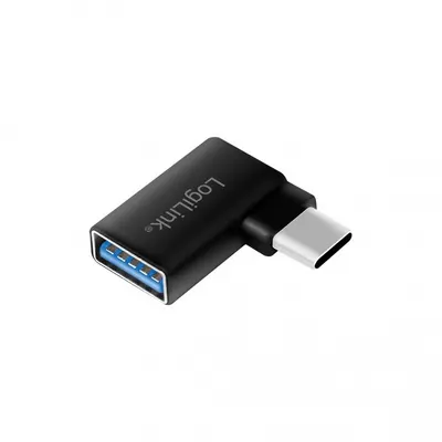 Adaptor USB 3.2 A mama - USB type C tata in unghi 90 grade LOGILINK AU0055