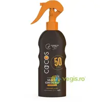 Lotiune Spray pentru Plaja cu Ulei de Cocos SPF50 200ml