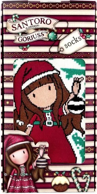 Șosete Santoro Gorjuss - Merry and Bright, Tis The Season