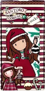 Șosete Santoro Gorjuss - Merry and Bright, Tis The Season