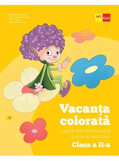 Vacanța colorată. Clasa a II-a. Caiet de activități distractive (și un pic și instructive) - Paperback brosat