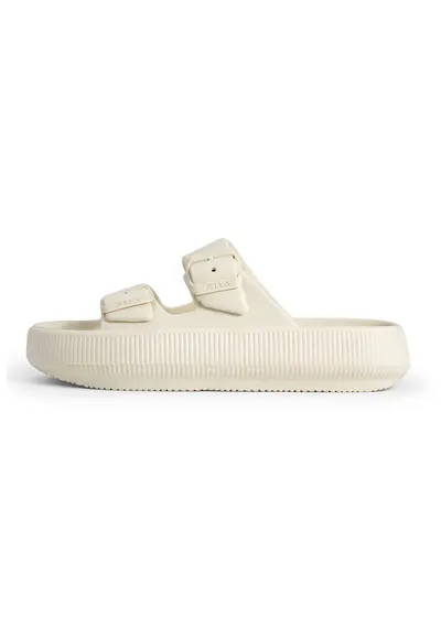 Papuci flatform Treno - Galben pal