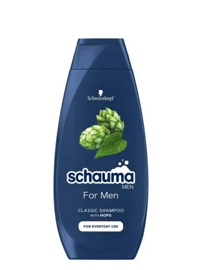 Schauma Sampon 400 ml For Men Mit Hopfen