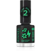 Rimmel SuperGel lac de unghii culoare 001 Top Coat 12 ml