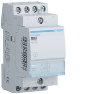 Contactor 25A, 3ND+1NI, 24V