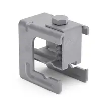 Clema zincata Prindere Platbanda 40mm pe Armatura – Conexiune sigura pentru impamantare naturala