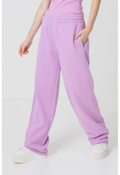 Pantaloni jogger relaxed fit - Lila